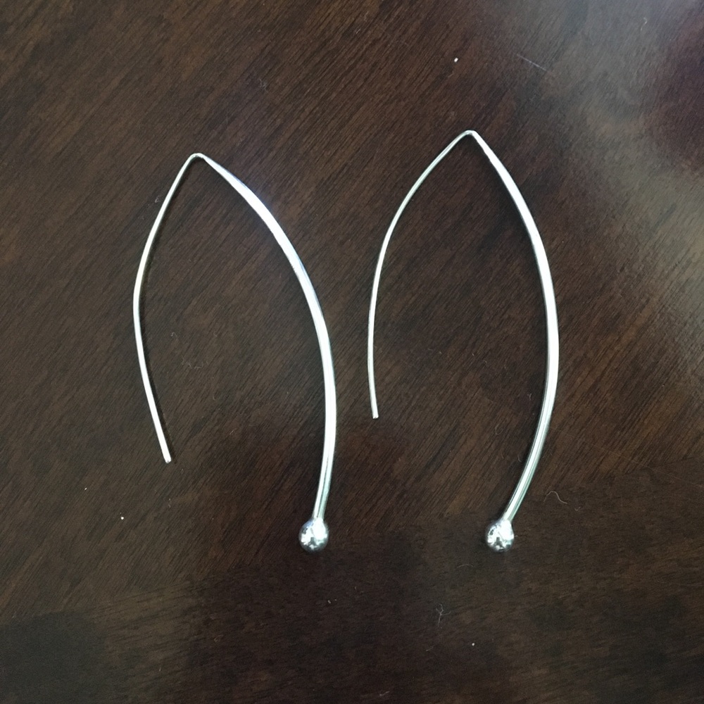 Silpada Spheres on Wires Drop Earrings